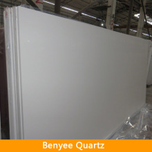 1141 pure white quartz stone slab for kitchen countertops