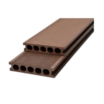 CFS วัสดุก่อสร้าง Round Hole WPC Flooring Board