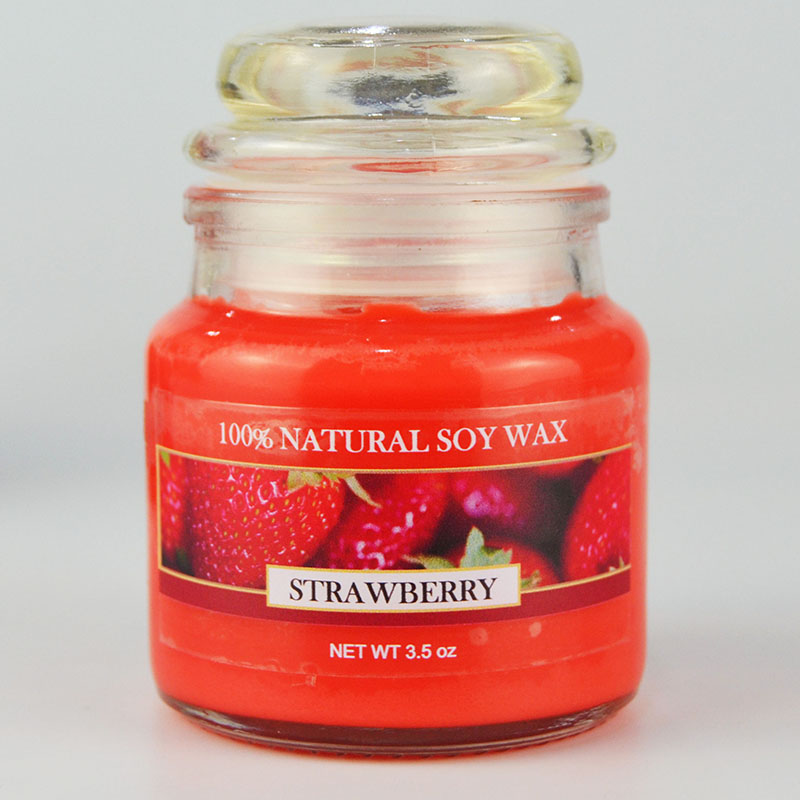 Personalized Luxury All Natural Scented Glass Candles