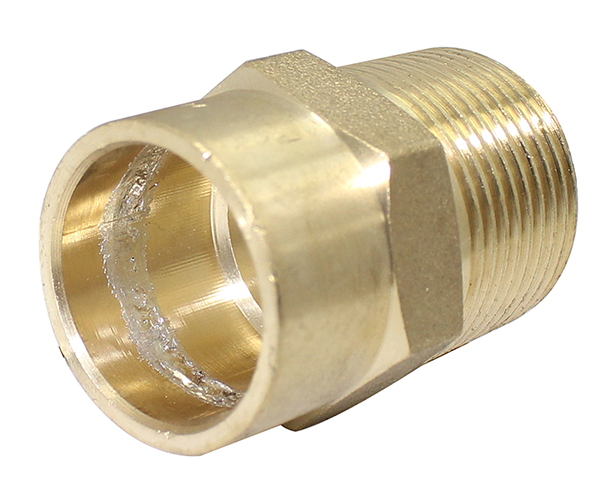 Solder Ring Brass Male Adapter