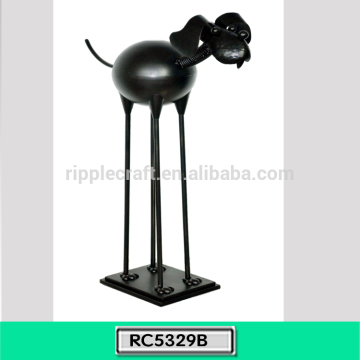 Wrought Iron Dog Garden Decorative Items