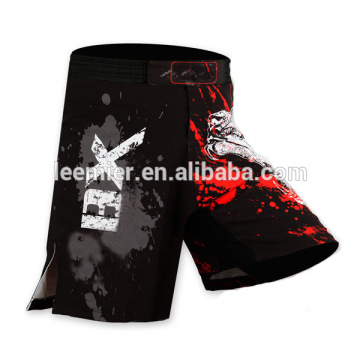 Sublimation printed mma board shorts