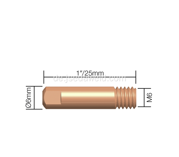 BINZEL-MIG-SCHWEISSEN 141.0007 KONTAKT-TIPP M6