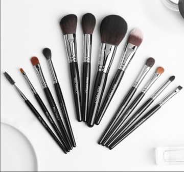 Portable Makeup Brush Set With Soft Hair