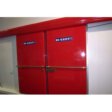 Cold storage freezer sliding rapid door