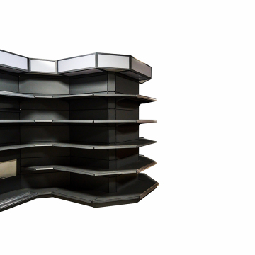 Multi-layer customizable supermarket shelves