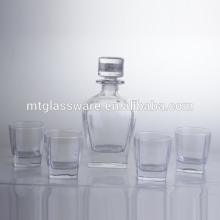 whiskey bar set with glass cup