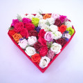 Blomma presentförpackning Special Clear Lid Heart Box