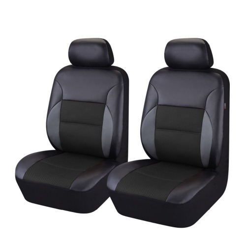 Universal pure half leather car seat cover