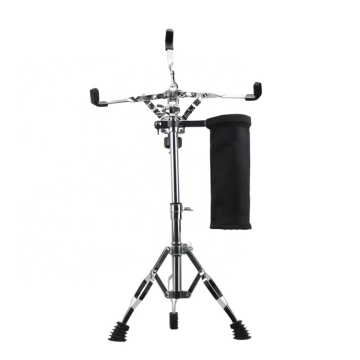 Adjustable Foldable Tripod Snare Drum Stand with Holder Bag