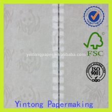 security thread paper with UV fibers