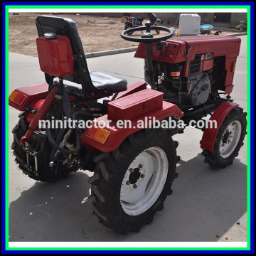 electric start mini tractor wheel tractor 2wd garden tractor