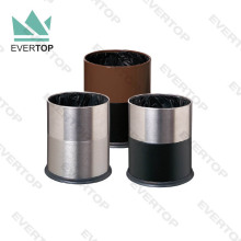 DB-36F Stainless Steel Dustbin - Hotel Room Trash Can, 10L Round Rubbish Bin