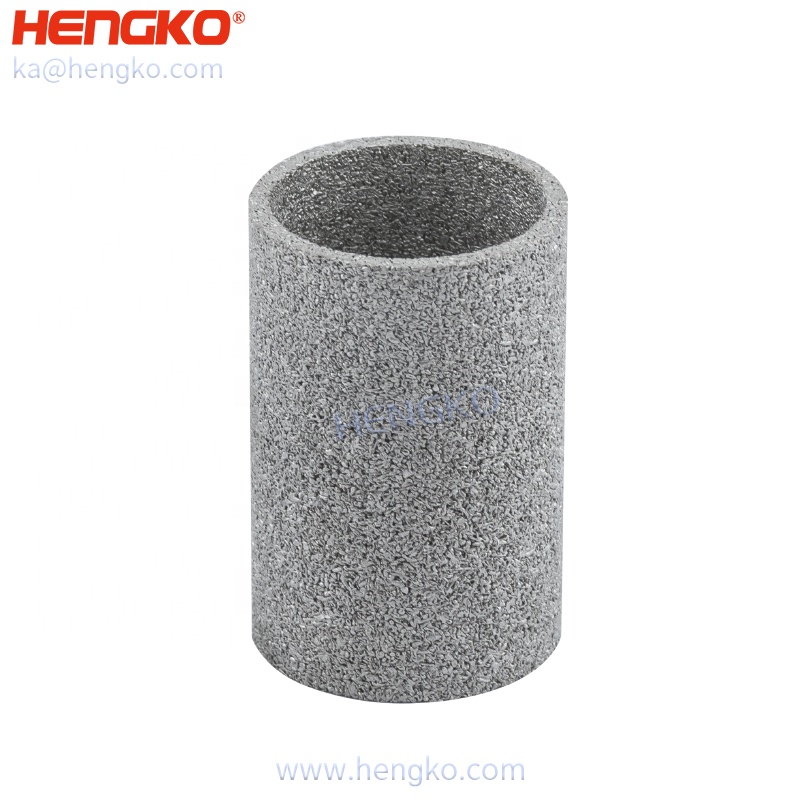 5 10 20 25 100 Micron Porous Powder Metal Sintered 316L Stainless Steel Fuel Oil  Filter Tube