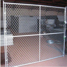 American galvanized chain link fence system for construction