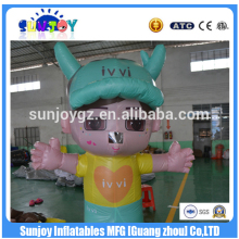 SUNJOY 2016 hot sale inflatable cartoon , inflatable cartoon characters, naked girl cartoon characters for sale
