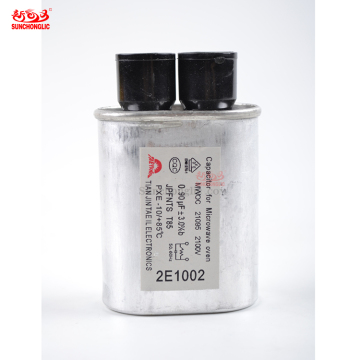 2100VAC 0.9UF Microwave Oven HV Capacitor Price - Sunchonglic Capacitor for Microwave Oven