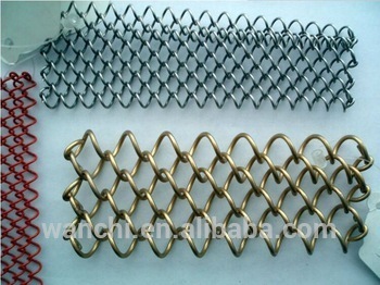 hanging decorative wire mesh/hanging mesh screen doors