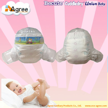 OEM private label disposable elastic waistband baby diapers