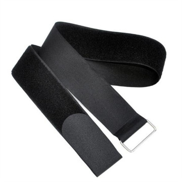 Black reusable Medical elastic hook and loop