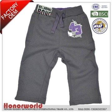 80% cotton 20% polyester boy fleece sweatpant / boy fleece pant / boy track pant