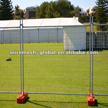 temporary galvanized wire mesh fence panels