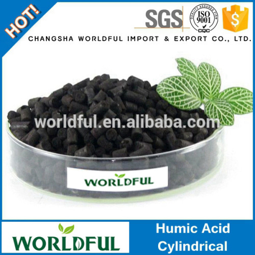 100% Natural Organic Humic Acid Cylindrical Agricultural Fertilizer