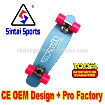 colorful wheel longboard 9 ply maple board complete