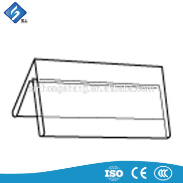 Wholesale Acrylic Table Tent Name Plate Holder for Customers
