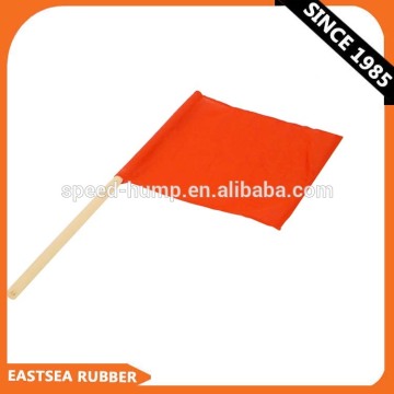 Lighted Outdoor Fabric Traffic Orange Flag