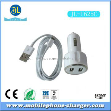 2A car charger for iphone 5/5S