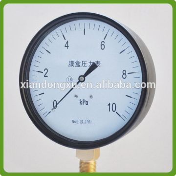 Newest best sell chrome plated pressure gauge