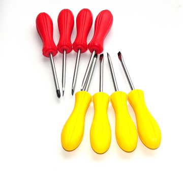 High Quality Cross Screwdriver Plastic Flat Screwdriver