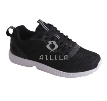 Black mesh men sport shoes