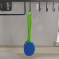 Brosse de nettoyage des éponges de poignée pliable