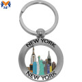 Porte-clés en métal personnalisé New York City