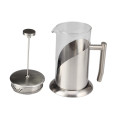 Klassische French Press Kaffeekanne aus Glas mit haltbarer Basis