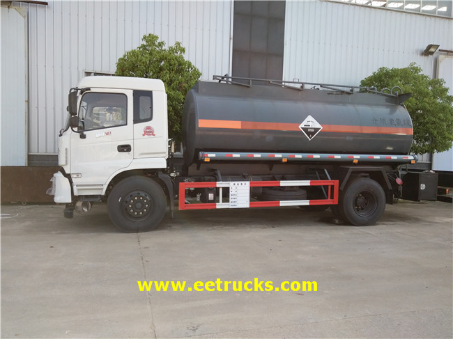 9CBM Hydrochloric Acid Tank Trucks