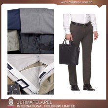 100%wool solid color custom tailored business pant