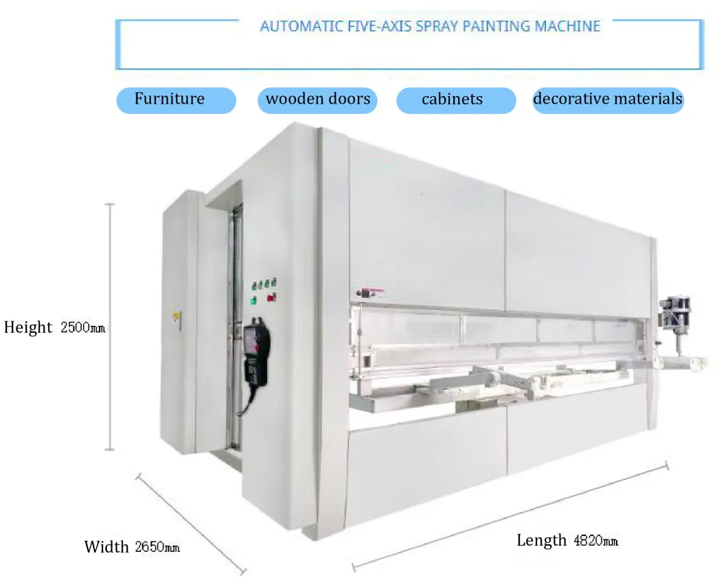 Automatic Wood Door PU Painting Machine Production Line for Steel Wooden Door and Fire Door.