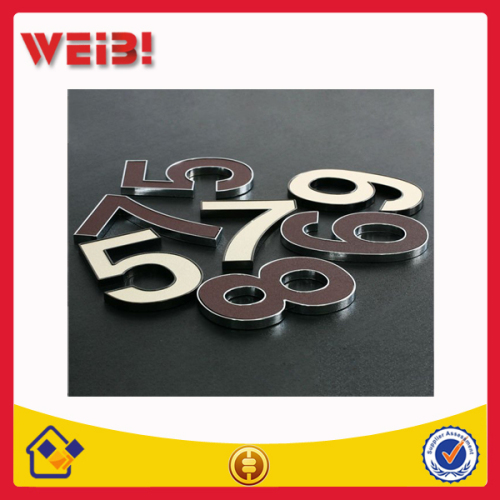 9" ABS Floor Number Plates, Hotel Number Plate