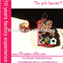 hot selling leather key chain bag