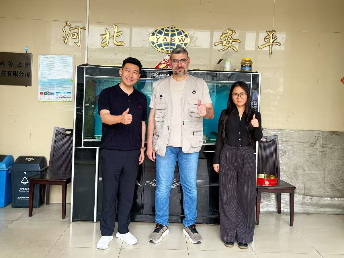 Wizyta w fabryce – zwiedzanie delegacji Procurement delegation touring ANJIA GROUP Guangzhou processing facility