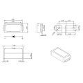 LED 810nm - 3014 LED SMD 0,3W