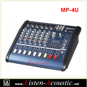 MP-4U Professional 4U Audio Power Sound Mixer