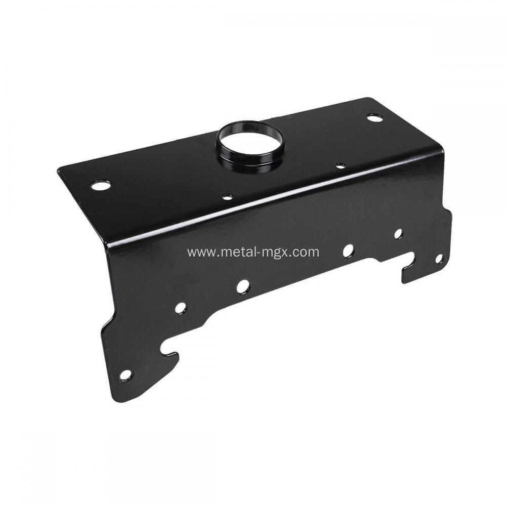 Powder Coated Black Steel Pivot Bar Bracket