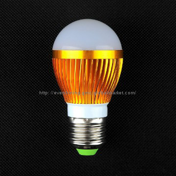China LED 7w bulb indoor lighting CE&ROHS gold color