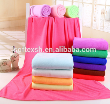 Wrap knitting microfiber towel 80% polyester 20% polyamide towels