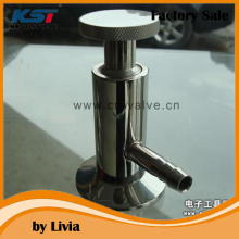 sample valve sanitary 1/4"