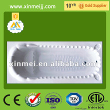 new design White color footed bathtub